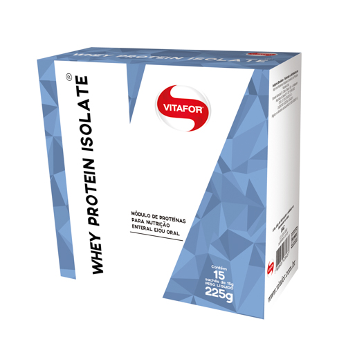 WHEY PROTEIN ISOLATE 15 SACHÊS DE 15G